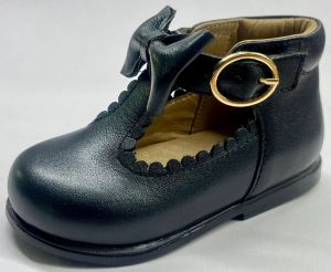 Black Comfortable Little Baby Girl Ballet Shoes