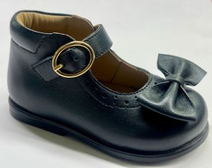 Classic Black Baby Girl Shoes