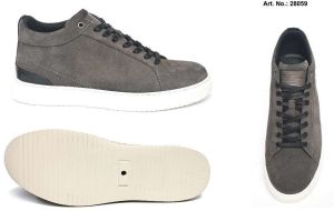 Grey Suede Men Casual Sneaker