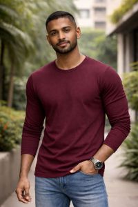 Mens Round Neck Shirt