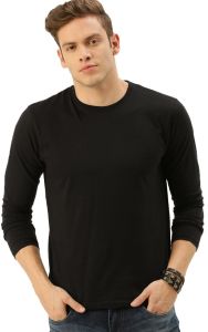 Mens Plain Round Neck T-shirts