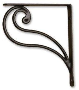 Strong Iron Wall Support Bracket for Shelves