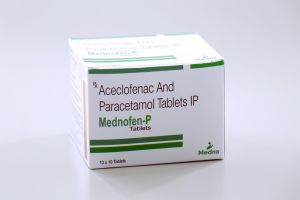 Aceclofenac &AMP; Paracetamol Tablets