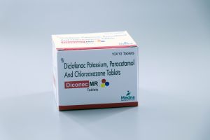Diclofenac Potassium, Paracetamol &AMP; Chlorzoxazone Tablet