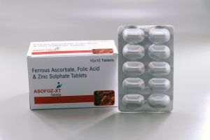 Ferrous Ascorbate, Folic Acid &AMP; Zinc Sulphate Monohydrate Tablets