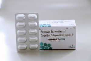 Pantoprazole &AMP; Domperidone Prolonged-Release Capsules