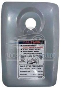 Splendor Motorcycle Lid Plate Tank Cover