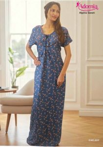 Alpine Abstract Print Ladies Maxi Gown