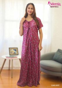 Alpine Abstract Print Ladies Maxi Gown