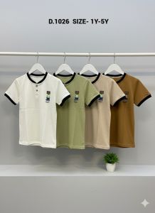 Multicolor Kids Cotton T Shirt