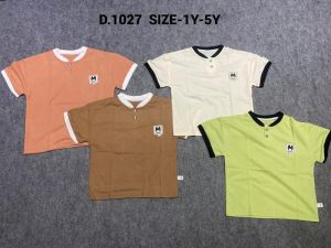 Multicolor Kids Cotton T Shirt