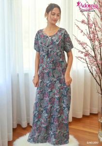 Alpine Print Festive Wear Ladies Gown