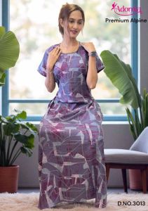 Alpine Premium Floral Print Festive Gown