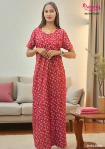 Alpine Rayon Printed Floor Length Gown