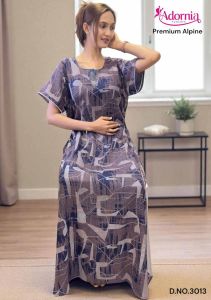 Alpine Premium Floral Print Festive Gown