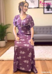 Alpine Premium Floral Print Festive Gown