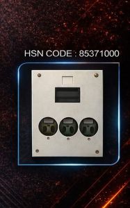3 Socket + 1 MCB Industrial Distribution Board