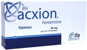 Acxion Fentermina 30 Mg Tablets