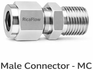 Stainless Steel Male Connector – SS 304 Instrumentation Tube Fitting
