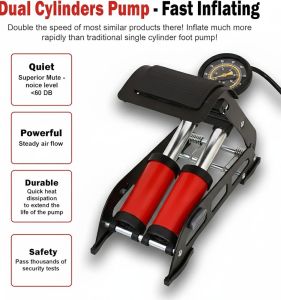 160 PSI Pump Air Tyre Inflator for Car Bike