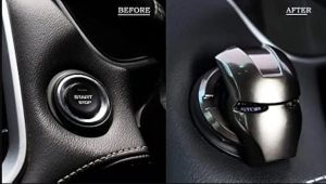 Car Engine Start Stop Button Cover