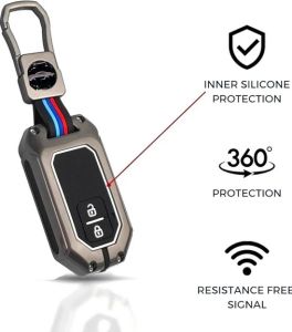 Compatible Metal Car Key Cover