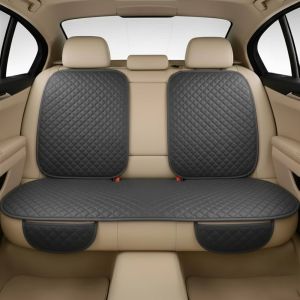 3PC Rear Seat Car Seat Protector Cover