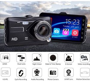 2 in 1 Car Dashboard Camera