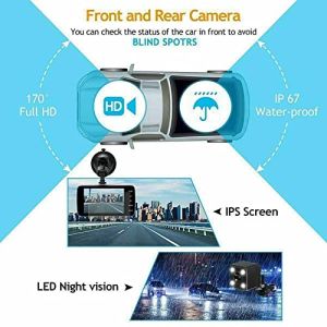 2 in 1 Car Dashboard Camera