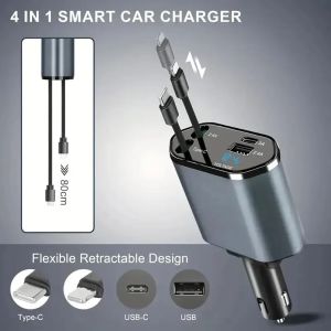 120W Fast Car Mobile Charger