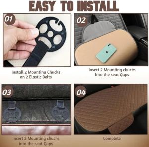 3 in 1 Car Seat Cover Protector