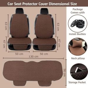 3 in 1 Car Seat Cover Protector