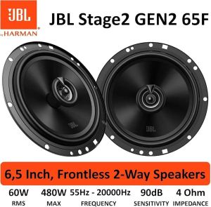 JBL Stage2 65F 6.5 Car Coaxial Speakers
