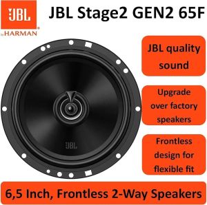JBL Stage2 65F 6.5 Car Coaxial Speakers