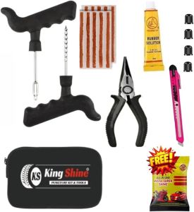 8 in 1 Tubeless Tyre Puncture Repair Kit for Car