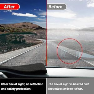 Black Car Dashboard Cover