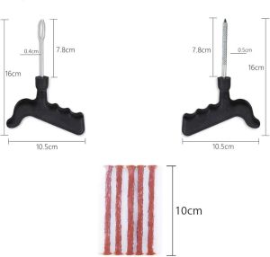 8 in 1 Tubeless Tyre Puncture Repair Kit for Car