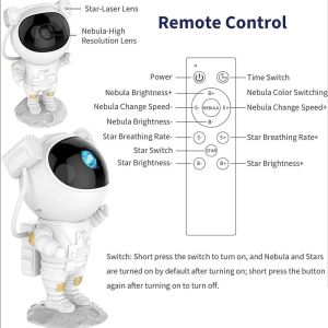 LED Astronaut Galaxy Light Projector