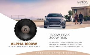Alpha 1600 Infinity Car Subwoofer