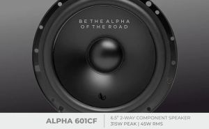 Alpha 601CF Infinity Car Component Speaker