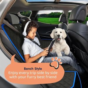 Dog Car Seat Cover for Back Seat
