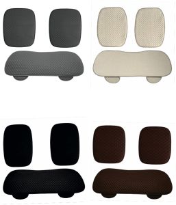3PC Rear Seat Car Seat Protector Cover
