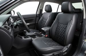 Luxuria Diamondstitch Premium Leatherette Car Seat Cover