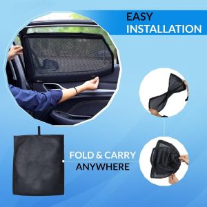 Magnetic Car Sunshades for Hyundai Creta Car Interiors