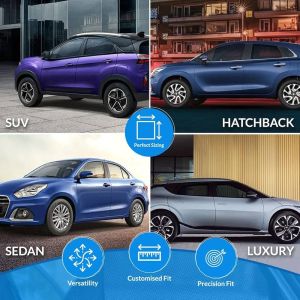 Magnetic Car Sunshades for Hyundai Creta Car Interiors