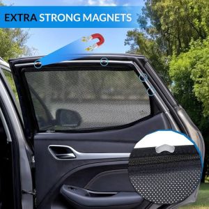 Magnetic Car Sunshades for Hyundai Creta Car Interiors