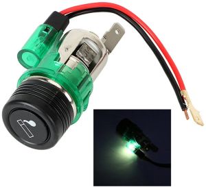 Electric 12V LED Car Cigarette Lighter
