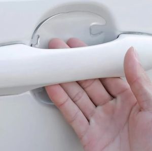 White Car PU Finger Guard