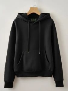 Mens Black Hoodie