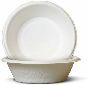16 OZ Round Sugarcane Bagasse Biodegradable Disposable Bowl